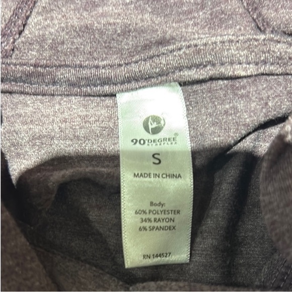 Purple Hoodie by 90 Degrees - Picture 4 of 9